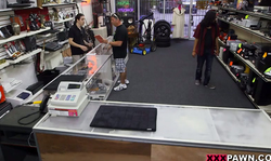 Long-haired chick likes when I am fucking her in my working place