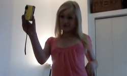 She likes to boast with her young body