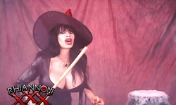 Fetish mistress has amazingly huge boobies and sexy thin waist