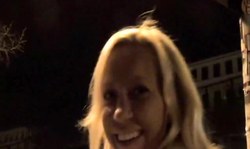 Stunning blonde with nice face enjoys intensive anal sex