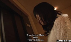 Raven-haired Asian Mika Shindo demonstrates her naked tits