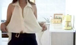 Awesome-looking natural boobs of an Over Developed Amateurs babe