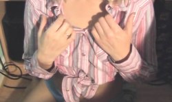 Stunning blonde eats a tasty hard prick in POV mode