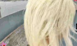 Awesome sexy Amy gets her tight snatch fucked on the beach