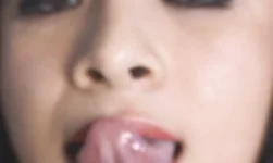 Lesbians with nice big tits are enjoying tongue fetish games