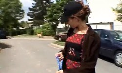 Alluring french babe looks like a perfect bukkake sex doll