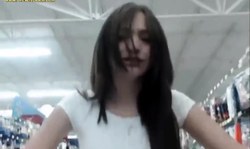 Lesbian teens masturbate in supermarket (HOT)