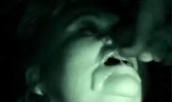 Perfect amateur bukkake action with a cum-swallowing slut