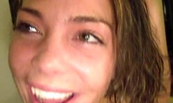 Cutest hottie with perky tits and naked ass looks nice with facial