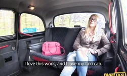 Chubby blondie in black panties Izzy Delphine gets fucked from behind