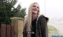 Cutest young blonde Katy Pearl looks like a very hot cocksucker