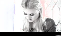 Blonde with innocent face is getting penetrated deep and hard