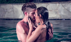 Gorgeous black-haired beauty fucks in the video by Porn Fidelity