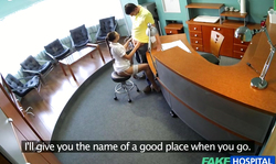 Awesome beauty having impressive sex in Fake Hospital video