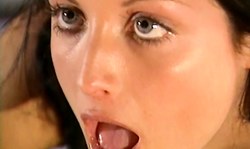 Barely Legal teen with innocent eyes knows how to suck a dick