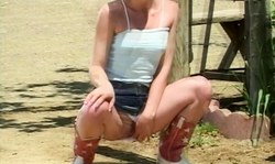 Sensual Southern 18 19 teen fucks with a perverted cowboy