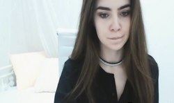 Gorgeous College Babe Finger Fucks Her Pussy