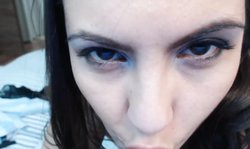 British beauty with hot curves gets real shaking orgasm