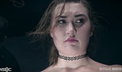 Real Time Bondage chick on high heels looks like a perfect doll