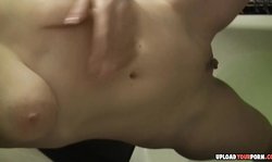 Showing my pussy in bathtub