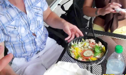 Hot redhead mom is getting seduced and fucked on camera