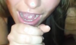 Jade Swan, Beaconsfield UK escort, blowing a loyal client