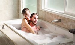 Bitchy sporty brunette Alana Cruise gives a gorgeous massage