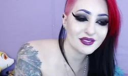 Hot Emo Slut Talking Dirty On Webcam