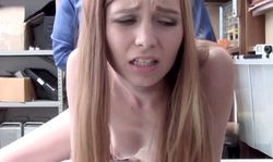 Unusual dirty strip search of a teen by a mall cop