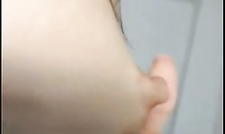 Stunning Brunette showing her hard nipples live on webcam