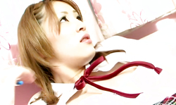 Skinny innocent Asian whore is touching her little snatch