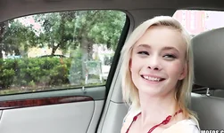 Driver trying to seduce absolutely innocent 18 YO teen