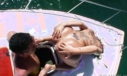 Jay Sin XXX outdoor oral action with big-ass Gina Jolie
