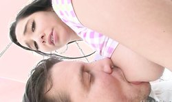 Good anal dick riding with astonishing teen doll Karlee