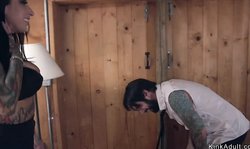 Married couple anal fucks neighbor