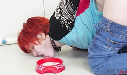 Assylum redhead Ava Little is trying anal sex with fat sausage