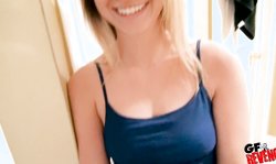 GF Revenge perfect blonde Molly West sucks with a smile