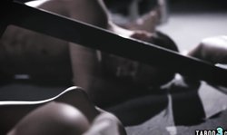 Pure Taboo: Nerd teen blackmailed two guys to analyze and DP her