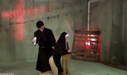 Sensual nun with amazing round ass Wasteland gets nicely dominated