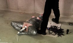 Hardcore duck tape bondage Wasteland for a big-boobed hooker