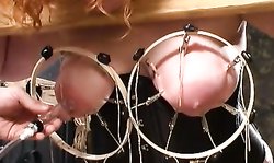 Ultimate redhead cutie is really enjoying insane BDSM games