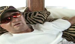 Sensual hottie Sandi fucked from the both sides on a boat