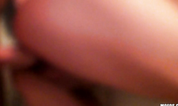 Perverted brunette is being fucked hard in her tight snatch