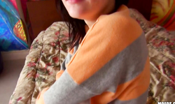 Another horny as hell girl is being fucked in her tight anal