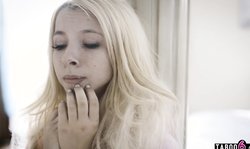 Stepdaughter teen is in deep trouble with her stepdad