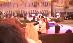 Threesome in the hotel with a nightclub owner and two babes Cole and Chasity