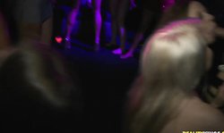 Beautiful hotties In The VIP Valerie White, Aurora Monroe and Christine are enjoying oral sex