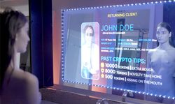 Robot schoolgirl teen anal sex for crypto currency