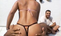 Stunning big-bottomed brazilian babe Mike In Brazil Iara