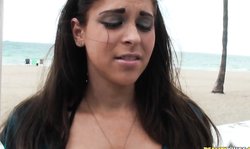 Money Talks seductive Adriana Milano really needs money now